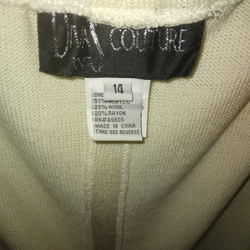 Women's couture outfit